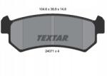 Textar Fékbetét készlet, tárcsafékek, 2407101