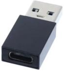 Well Adaptor USB-A 3.0 tata - USB-C mama negru Well ADAPT-USB3.0/USBC-WL (ADAPT-USB3.0/USBC-WL) - pretexpert