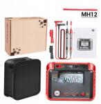  Digitális földelési ellenállás mérő, szigetelésvizsgáló, 250V, 17.27×14.03×6.23cm (15512794)