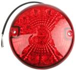 MULTIPA Hátsó ködlámpa, kerek, 140 mm, 14 x LED, 12/24 V MULTIPA (MULTRL140H)