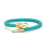 ElectraStore Bratara Din Piele Blue Snake (C4485)