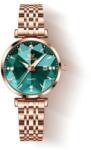 OLEVS Ceas dama Olevs Elegant Quartz Auriu Analog Diamant Auriu Ceas