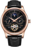 LIGE Ceas Mecanic Automatic Clasic Barbati Tourbillon Curea din piele naturala Ceas