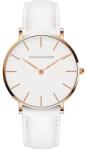 Hannah Martin Ceas de dama Hannah Martin Casual Quartz Curea din piele Ceas