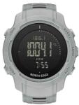 NORTH EDGE Ceas sport digital NORTH EDGE Vertico, fibra de carbon, cadran negru, altimetru, barometru, busola, termometru, pedometru, rezistent la apa 50M, barbati, gri Ceas