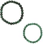  Bratara din Malachit - Diametru 55 mm - Piatra pentru Stabilitate si Protectie - 6 mm - 1 Buc