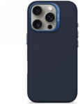 Decoded AntiMicrobial Silicone Backcover Case with MagSafe iPhone 16 Pro - tok, sötétkék tok, kék