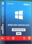Microsoft Windows Server 2022 Device Cal 25 Rds (6vc-00979)