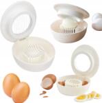 Fiskars Szeletelő Fiskars Tojásszeletelő Tállal Fehér Erős Szilárd 1016126 (1016126)