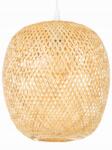 Ledigo Boho bambusz lámpaernyő, 30cm, E27, bézs, 30cm széles (Klosz TH11)