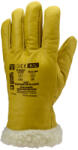  Bőrkesztyű, Téli, Islande, Sárga Színmarha/szőrmebélés 32cm_10