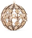 EWA Puzzle 3D, Globul de Craciun, EWA, lemn, 109 piese