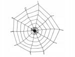 Boland Halloween pókháló pókkal, 150cm átmérő (74475)