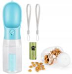  Zivacate Ivópalack kutyáknak 600 ml többfunkciós hordozható (DogWaterBottle)