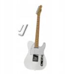 V-Tone ETL39 WH Elektromos gitár, fehér, 39", S-S hangszedő, 22 bund (5908249825604)