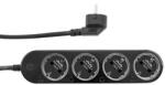 Shelly Power Strip 4 Gen4 alb Wi-Fi / Matter, Zigbee Negru (3800238070571)