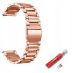 Best Accessories Acél óraszíj, 20mm széles, rozsdamentes, golden rose színű, 17cm (1409UN1)