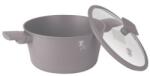Berlinger Haus Cratita cu capac 24 cm, 4.1 litri, berlinger haus, taupe collection, bh/8101