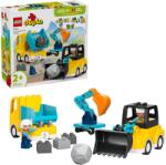 LEGO® DUPLO® - 3 az 1-ben építési munkagépek (10475)