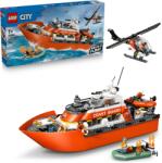LEGO® City - Parti őrség mentőcsónak és helikopter (60504)