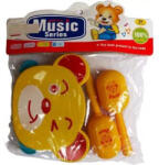 Galaxy Maci alakú csörgő készlet (GJ398) - pepita