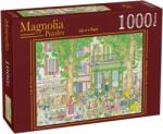 Magnolia Puzzle Magnolia din 1000 piese - Cafenea franceză (3486) Puzzle