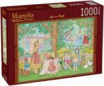 Magnolia Puzzle Magnolia din 1000 piese - Casă la țară (3481) Puzzle