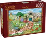 Magnolia Puzzle Magnolia din 1000 piese - Casă de fermă (9105) Puzzle