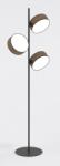 Emibig Drumz lampă de podea 3x10 W maro 1563/LP3 (1563LP3)