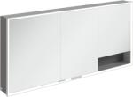 Villeroy & Boch My View+ dulap 160x16.8x75 cm cu oglinda grafit A48116VR (A48116VR)