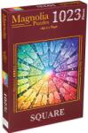 Magnolia Puzzle Magnolia din 1023 de piese - Mandala vieții (3435) Puzzle