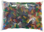 Q-BRICKS 1000 db-os Építőkocka Készlet - Átlátszó Színek