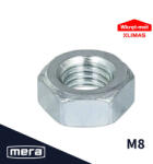  1 db csavarozott hatlapú anya, 5-ös osztály, M8