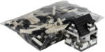 Q-BRICKS - 1000 db-os Építőkocka Készlet - Ház Építéshez