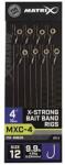Matrix MXC-4 X-Strong Bait Band Rig 10cm 0.23mm size 12 / 8x (GRR068)