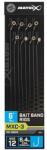 Matrix MXC-3 Bait Band Rig 15cm 0.18mm size 12 / 8x (GRR062)