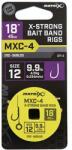 Matrix MXC-4 X-Strong Bait Band Rig 45cm 0.23mm méret 12 / 8x (GRR071)