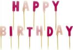 AMSCAN Happy Birthday Pink Gyertya, Tortagyertya (551763) (551763)