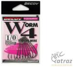 Decoy Worm 4 Strong Wire 1/0 - Decoy Süllőző Horog (800331)