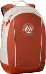 Wilson Team Backpack 2025 Roland Garros junior hátizsák fehér|fekete|narancssárga|vörös