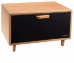 Klausberg Retro kenyértartó - rozsdamentes acél / bambusz (KB-7399)