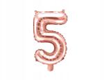 Party Deco fólia lufi, Size 35cm, rozé arany