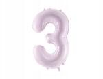Party Deco Fólia lufi, Size 3, lila, 72cm