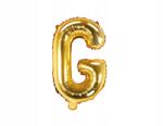 Party Deco Fólia Lufi "G" betű, 35cm, arany