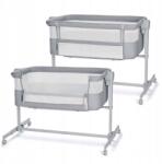 KinderKraft Postýlka dětská polohovatelná Nestee Up2 Full Light Grey (KLNEE002LGRF000)