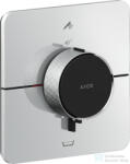 Hansgrohe AXOR ShowerSelect ID falsík alatti termosztátos kád/zuhany csaptelep, beépített EN1717 biztonsági kombinációval, króm 36755000 (36755000)