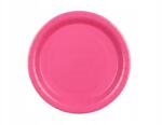 Party Deco Papírtányér, c. rózsaszín, 23cm, 6 db, gyermek születésnap