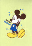  Disney pamut, gumis lepedő - Mickey LITTLE handsome (zöld)