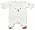  Hosszú ujjú plüss baba rugdalózó jegesmedvés mintával (62)