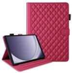  LATTICE Husă tip flip pentru Samsung Galaxy Tab A11 roșu